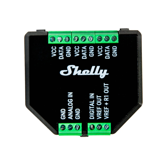 Shelly Plus Add-On Universele sensorinterface module